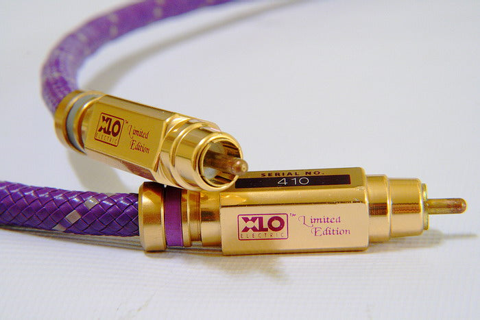 XLO Limited Edition 1 UPOCC-6N Copper Solid Core Audio Cable 1m RCA (pair, used like new)
