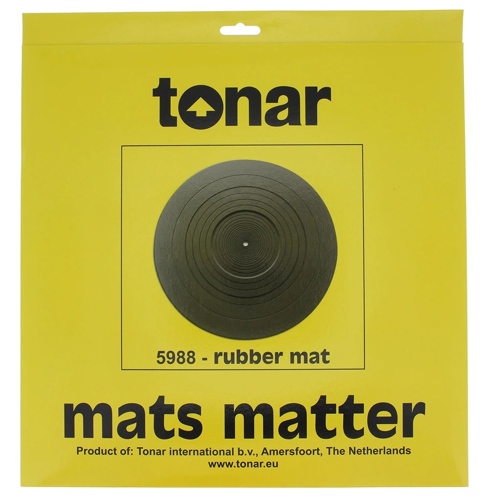 Tonar Rubber Mat turntable slipmat