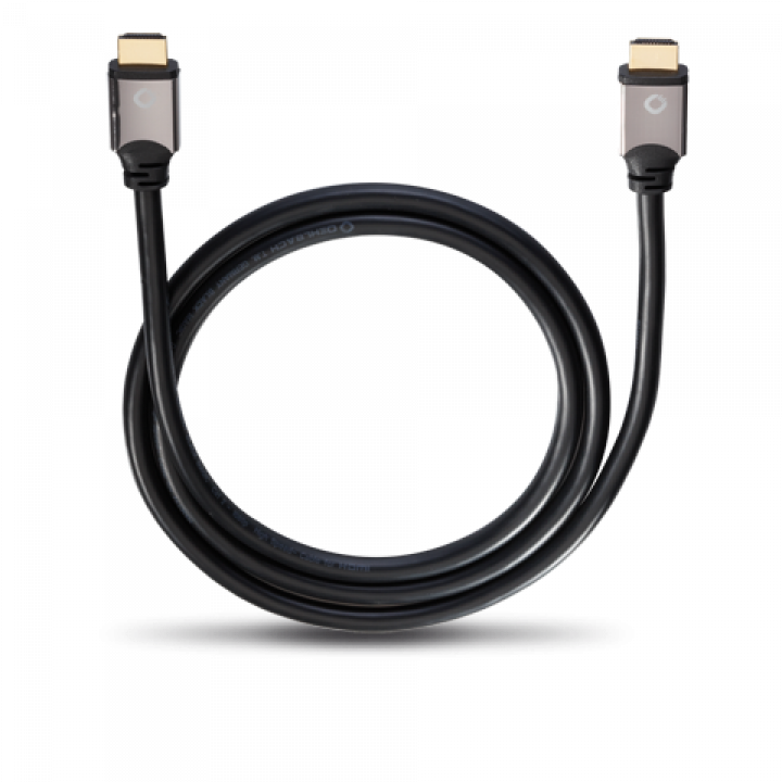 Oehlbach Black Magic E, HDMI cable with Eth m/f 2,2m