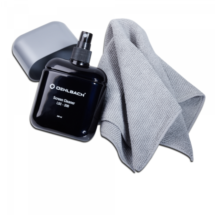 Oehlbach LSC-200 200ml Cleaning Spray Including Cloth and Spray