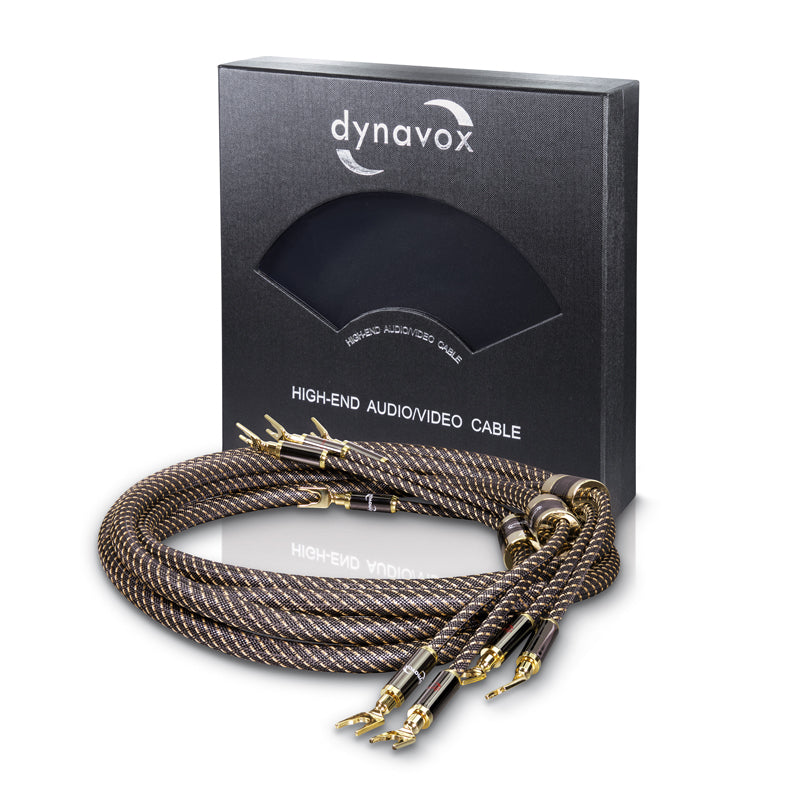 Dynavox Black Line Speaker Cable 2 x 2.0 m