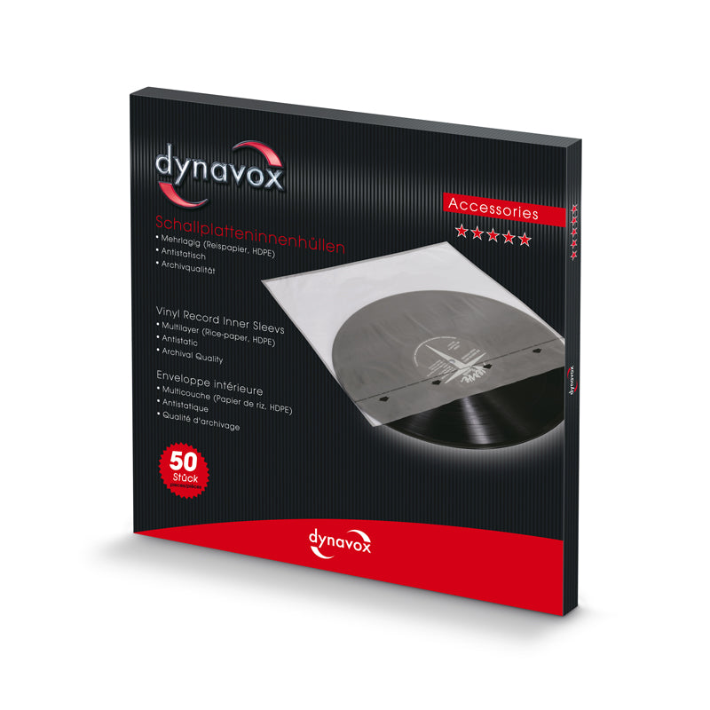 Dynavox Record Inner Sleeves 50-Pack
