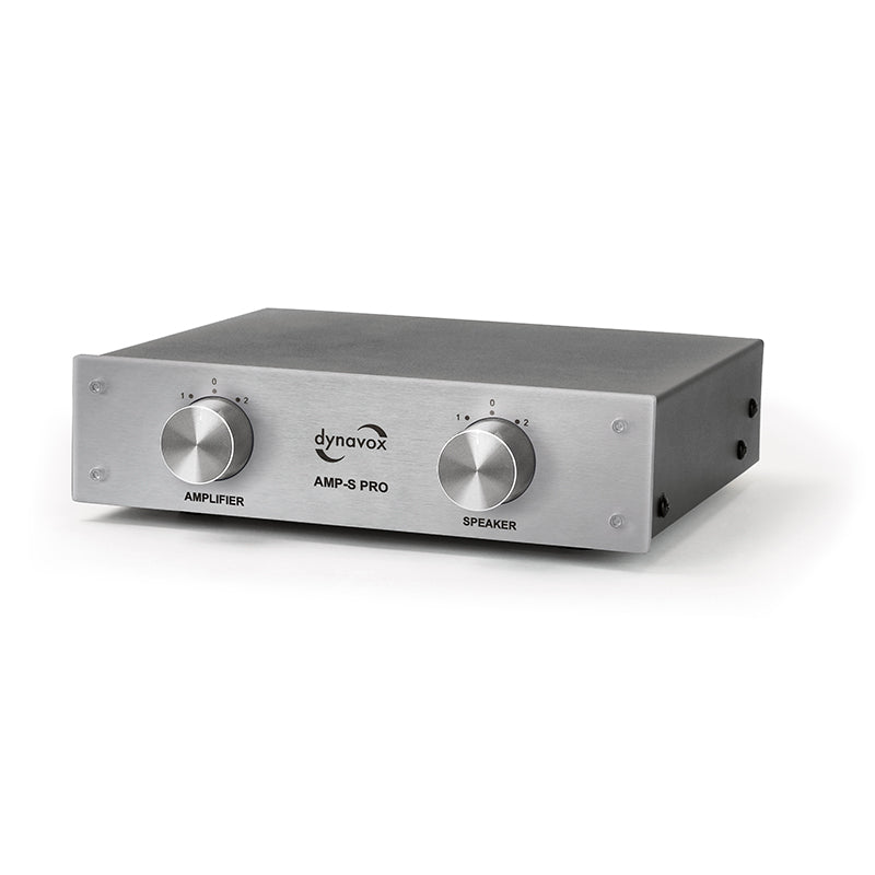 Dynavox AMP-S PRO Amplifier/Speaker Switch Silver