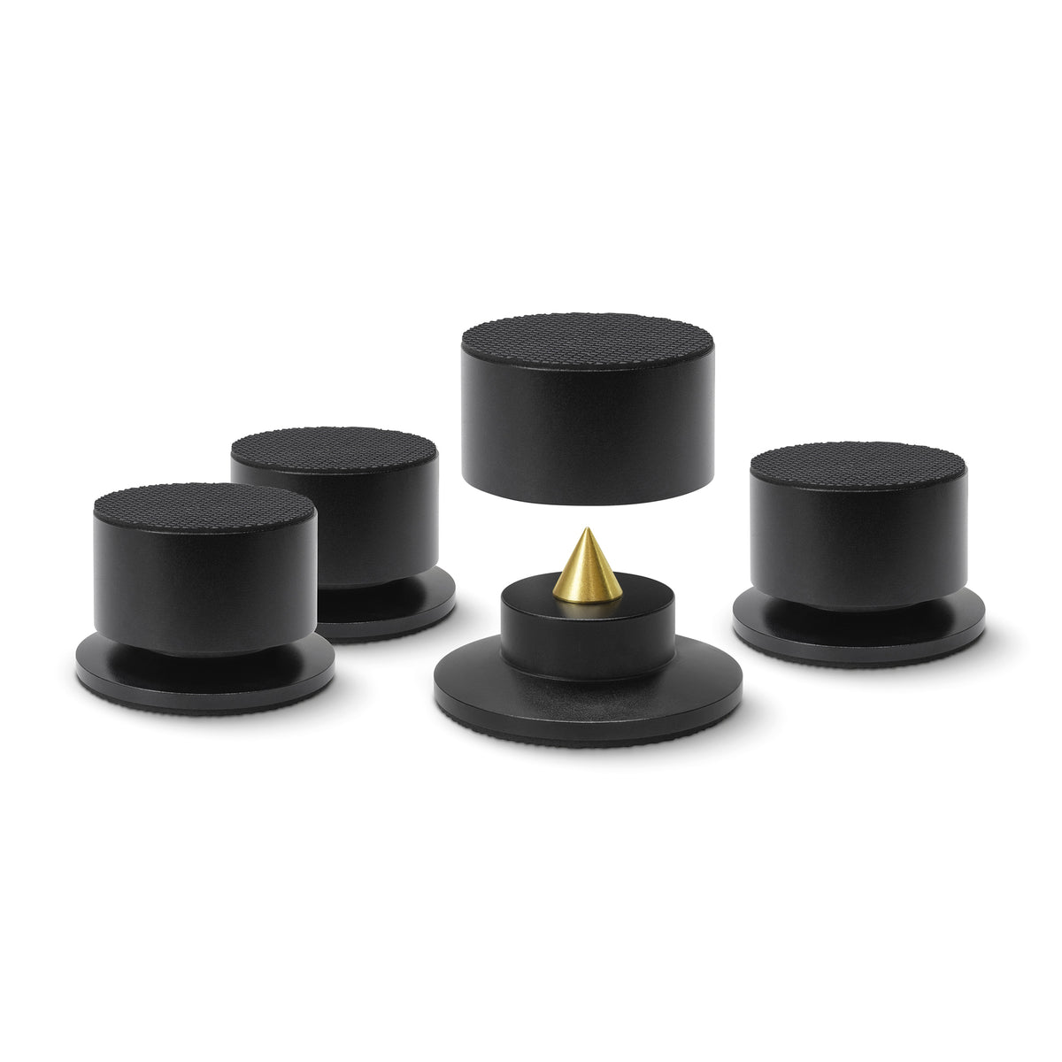 Dynavox BA-4 High-End Absorber Set of 4 Black