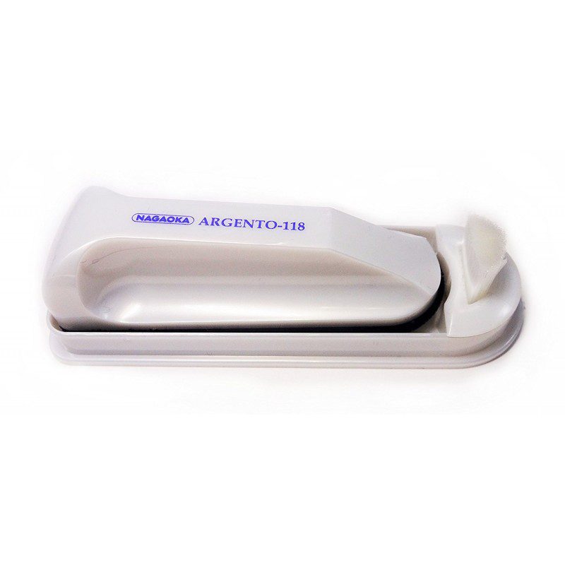 Nagaoka Argento CL-118 Velvet record cleaning brush for Vinyl Records