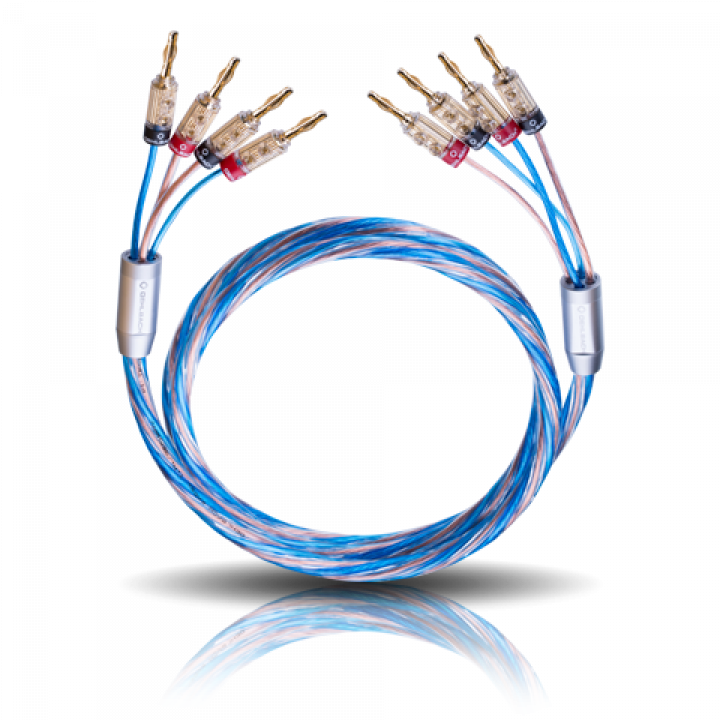 Oehlbach Bi Tech 4.4 , bi-wiring speaker cable 4>4 banana