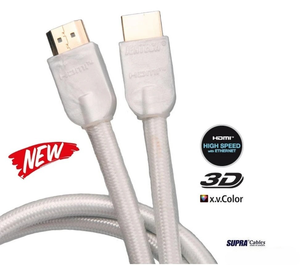 SUPRA by JenTech - HDMI High Speed With Ethernet 1m cable