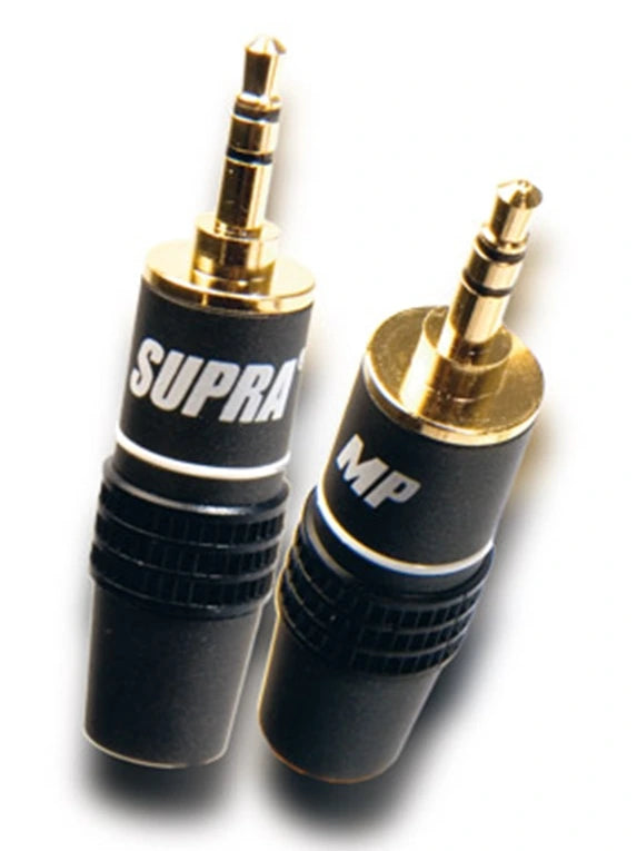 SUPRA Mp-8 Stereo Gold Plated Audio Jacks 3,5mm (1 pair)
