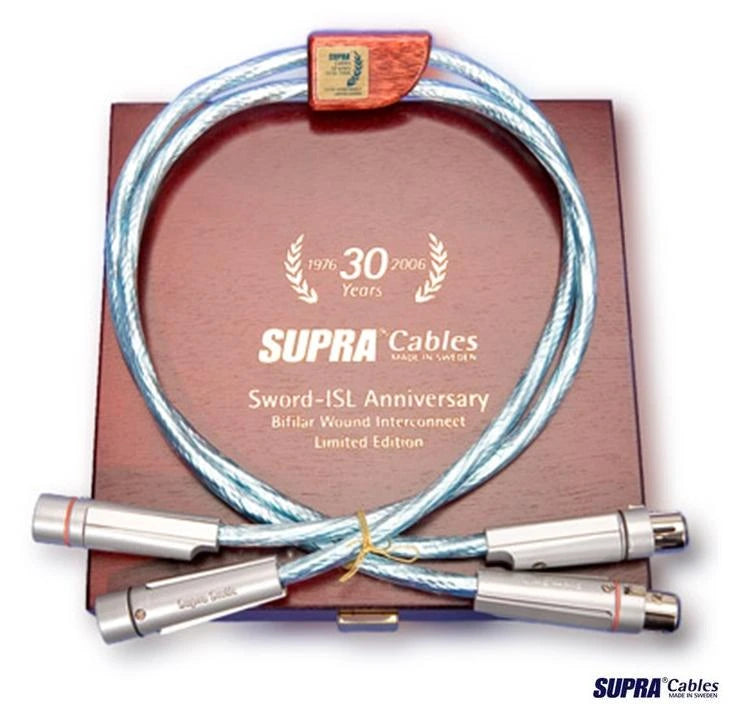 SUPRA SWORD-IXLR AUDIO 0,8m XLR balanced audio cable pair