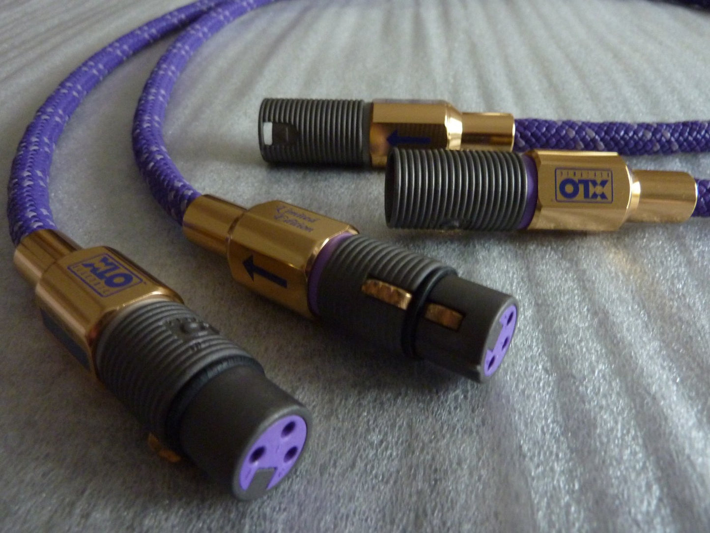 XLO Limited Edition 2 UPOCC-6N Copper Solid Core Balanced Audio Cable 1m XLR (pair, used like new)