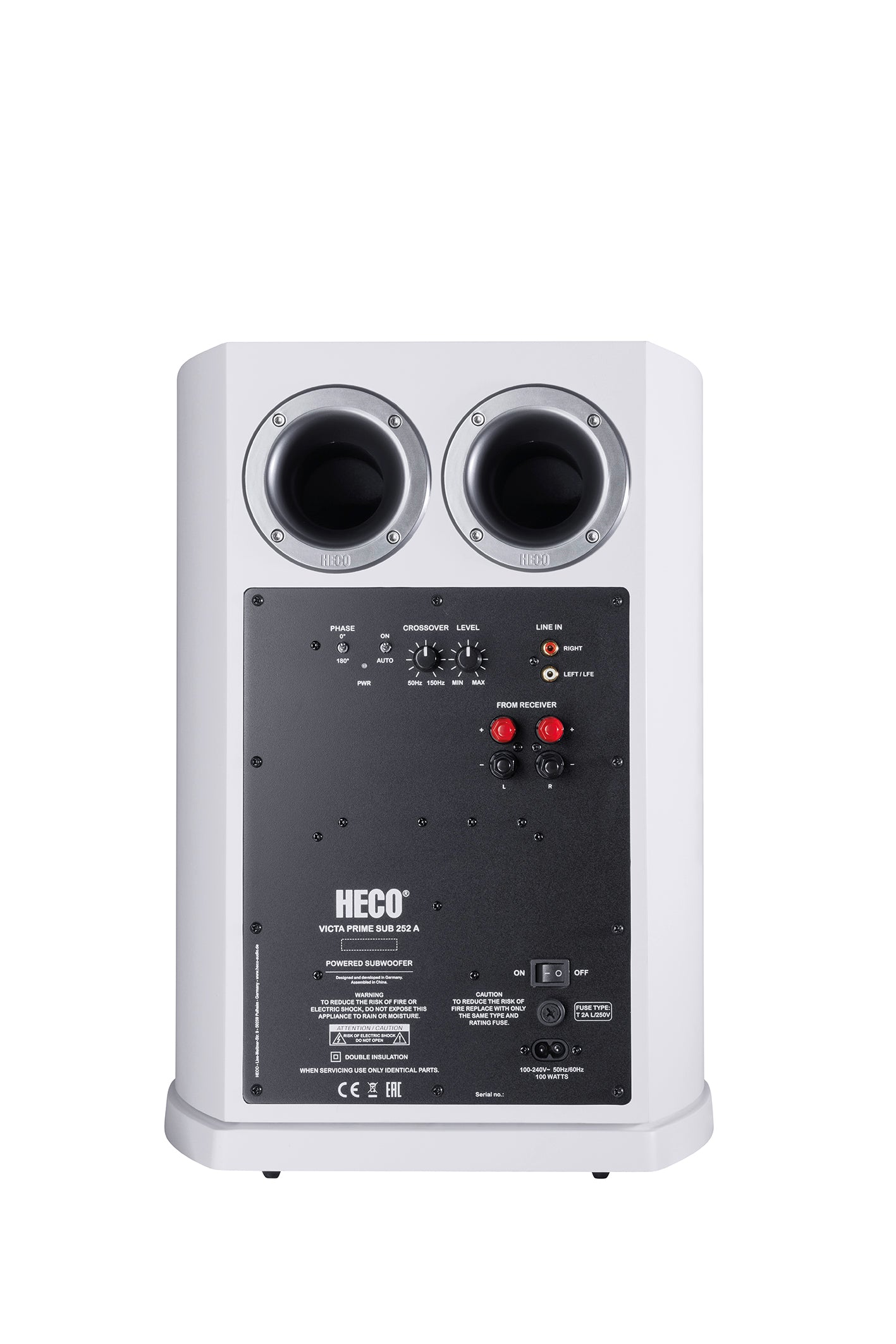 Heco Victa Elite Sub 252A Active Amplified Subwoofer