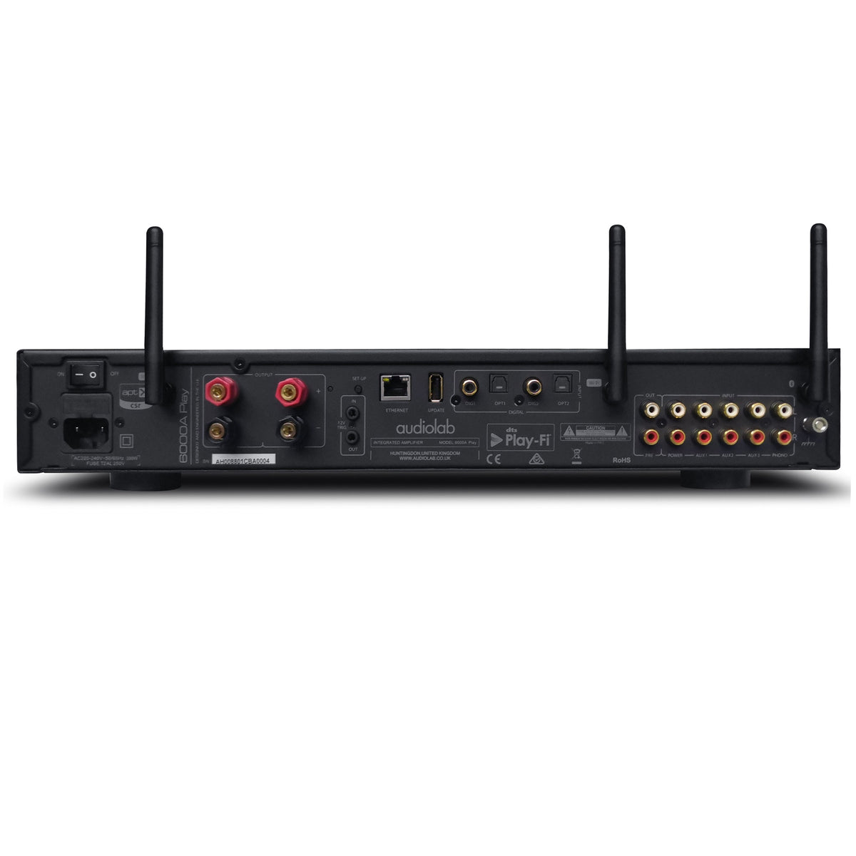 Audiolab 6000A Play Wireless Streaming Integrated Amplifier Black