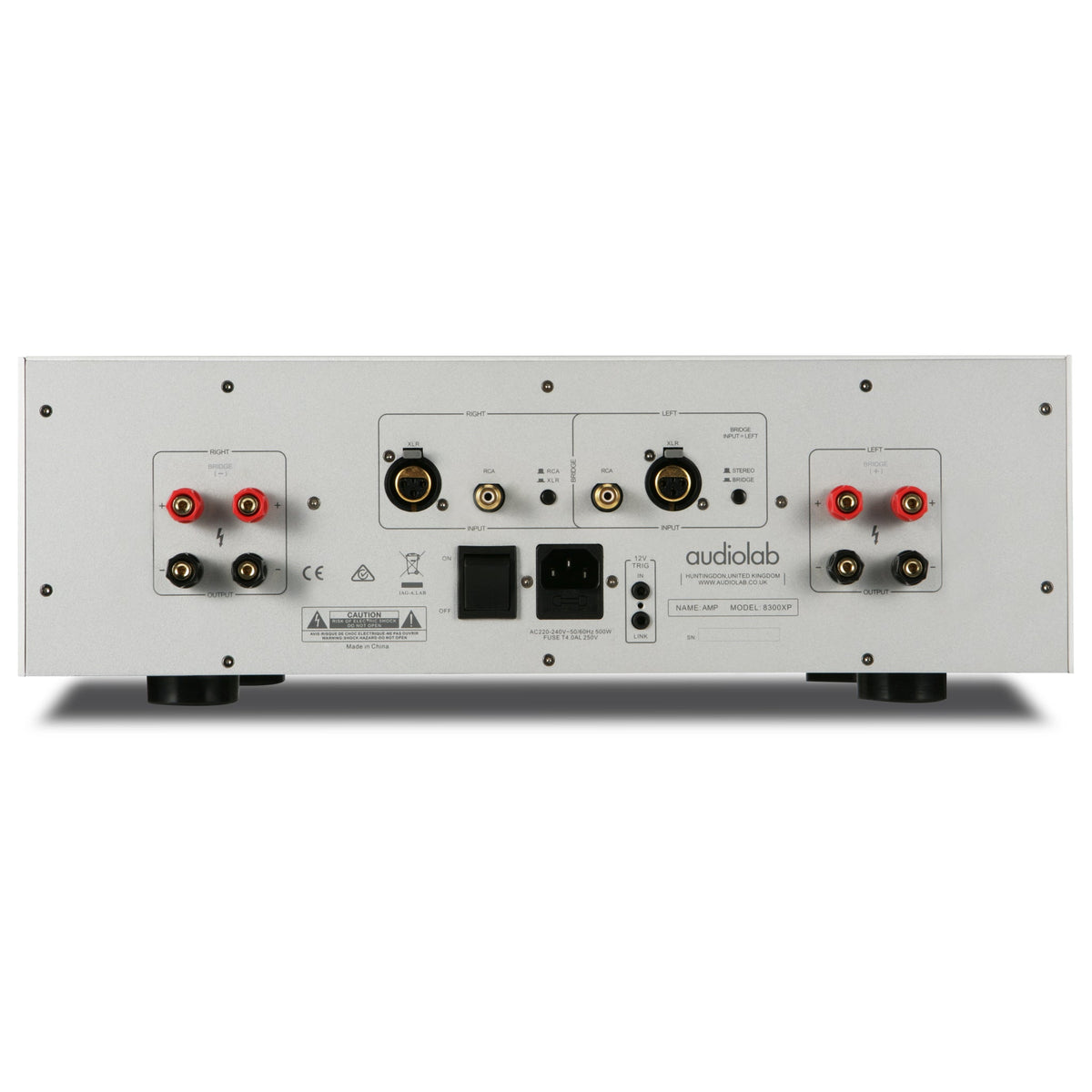Audiolab 8300XP Stereo Power Amplifier Silver