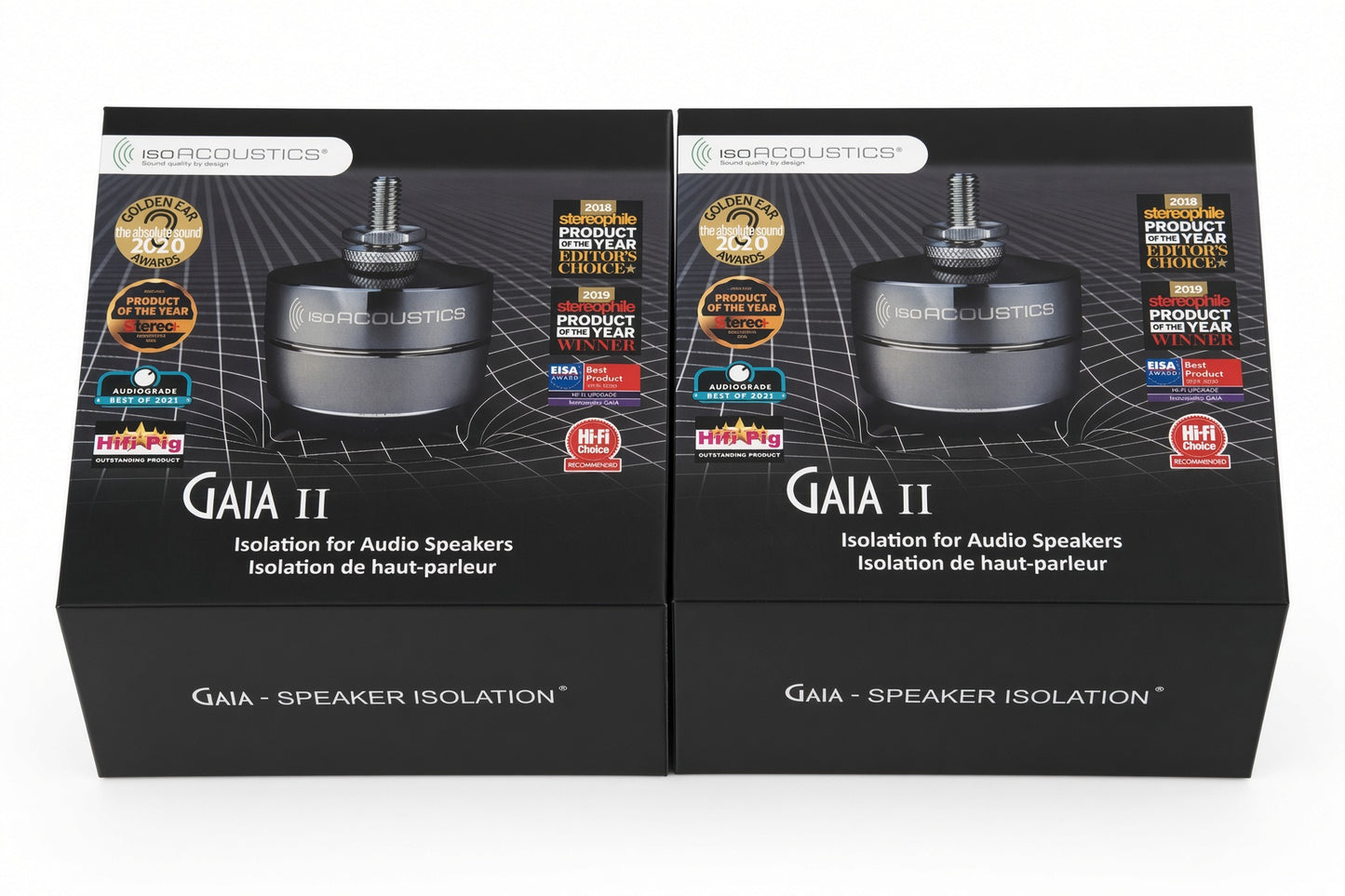 IsoAcoustics GAIA II speaker isolation feets (2 Sets = 8 pcs)