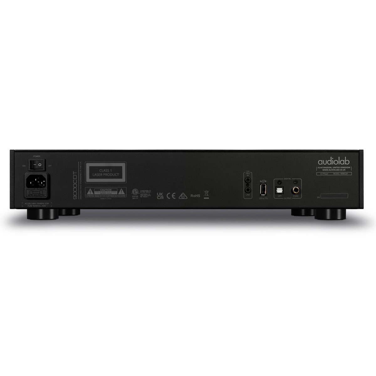 Audiolab 9000CDT CD Transport Black