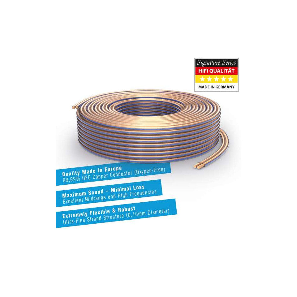 Purelink PLS15TR LS-Kabel, 2x 1,5mm² Speaker Cable Spool without connectors