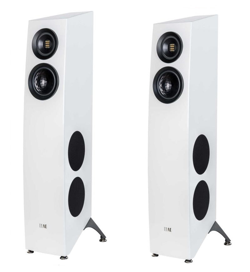 Elac Concentro 2.0 CFS507.2 Floorstanding Speakers (1 Pair) - White High Gloss
