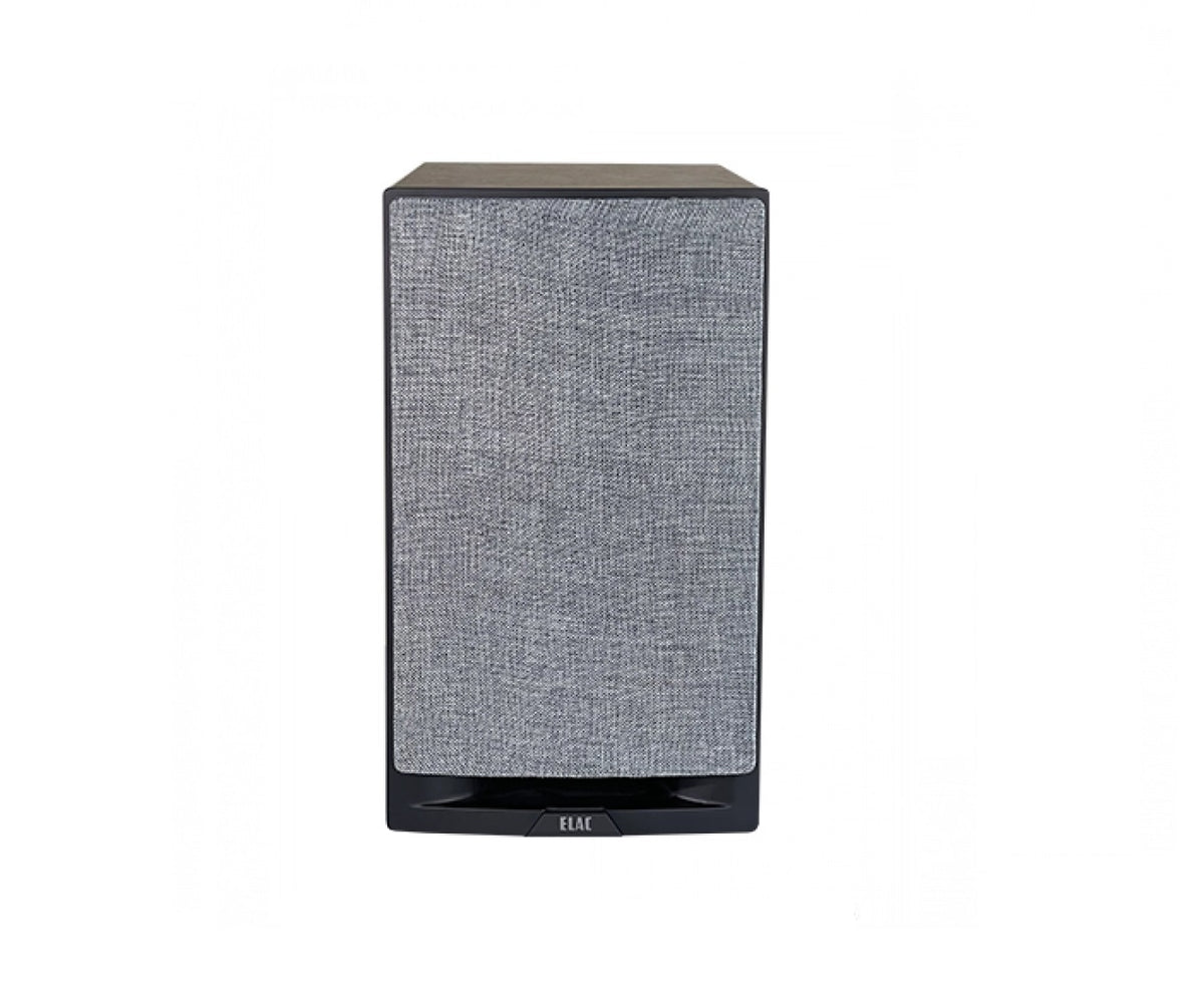 Elac Uni-Fi Reference UBR62 Bookshelf Speakers (1 Pair) - Satin Black, Walnut Sides