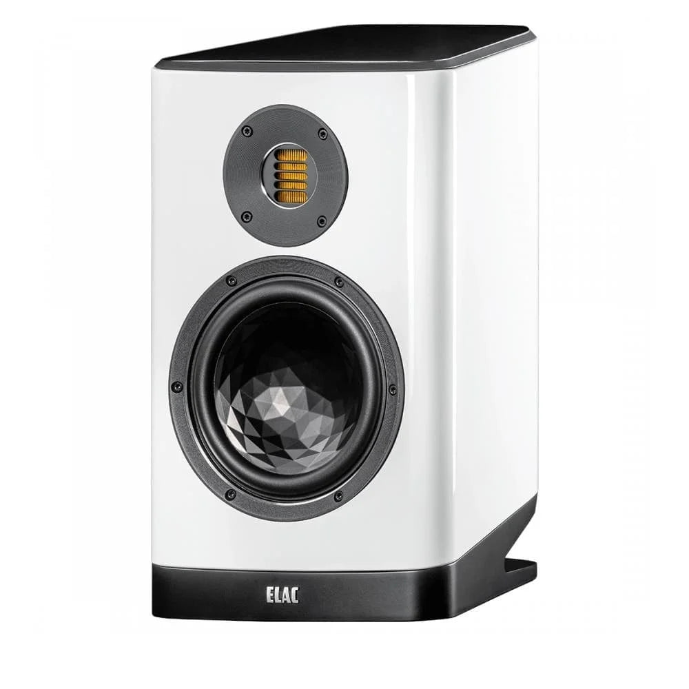 Elac Vela 2.0 VBS404.2 Bookshelf Speakers (1 Pair) - White High Gloss