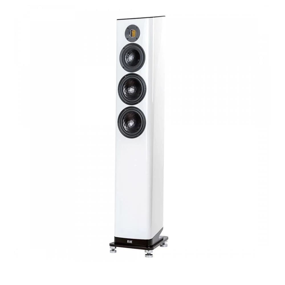 Elac Vela 2.0 VFS409.2 Floorstanding Speakers (1 Pair) - White High Gloss