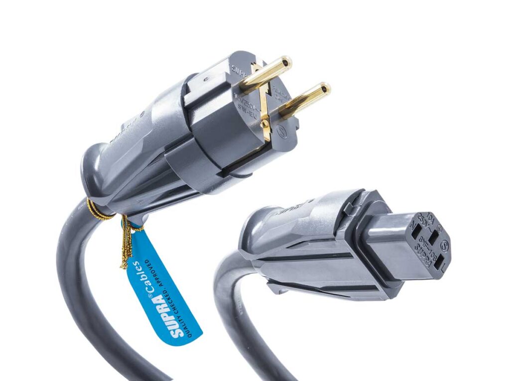 Supra Lorad 2.5 SPC CS-EU 10A Mains Power Cable 4m