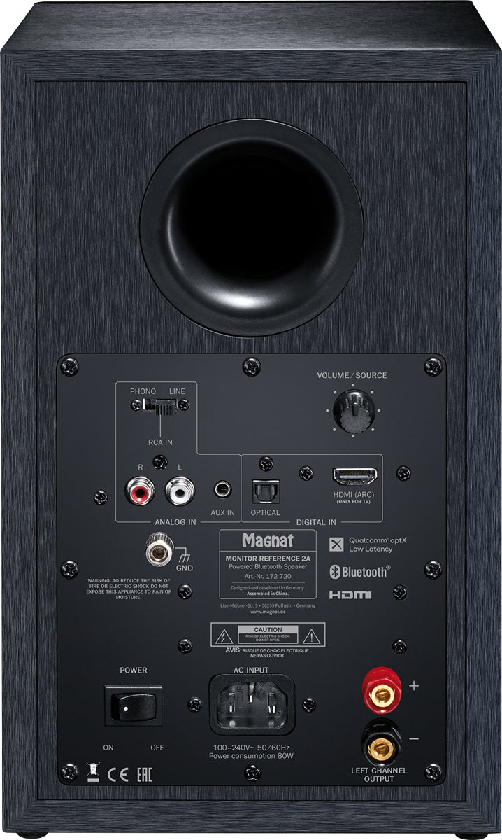 Magnat Monitor Reference 2A 2-way bass reflex active speakers (pair)