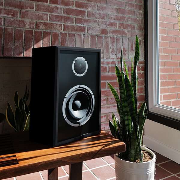 KLH Model Three Bookshelf Speakers Nordic Noir (1 Pair)