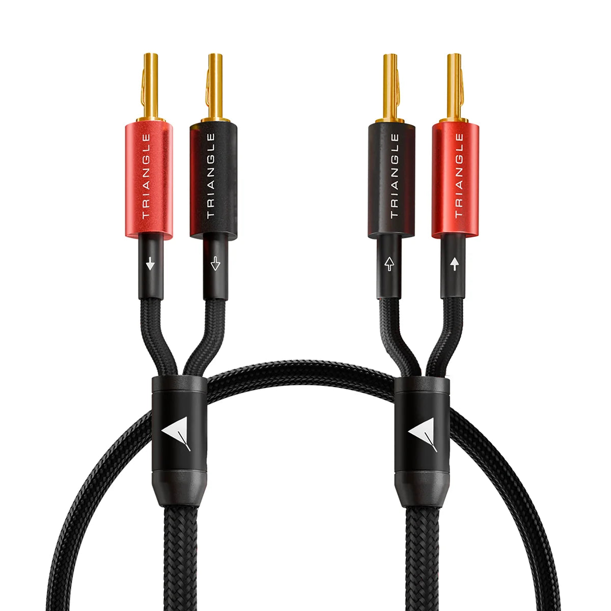 Triangle BLACK Serie - Pre-mounted Speaker Cables 2 x 2.5 m