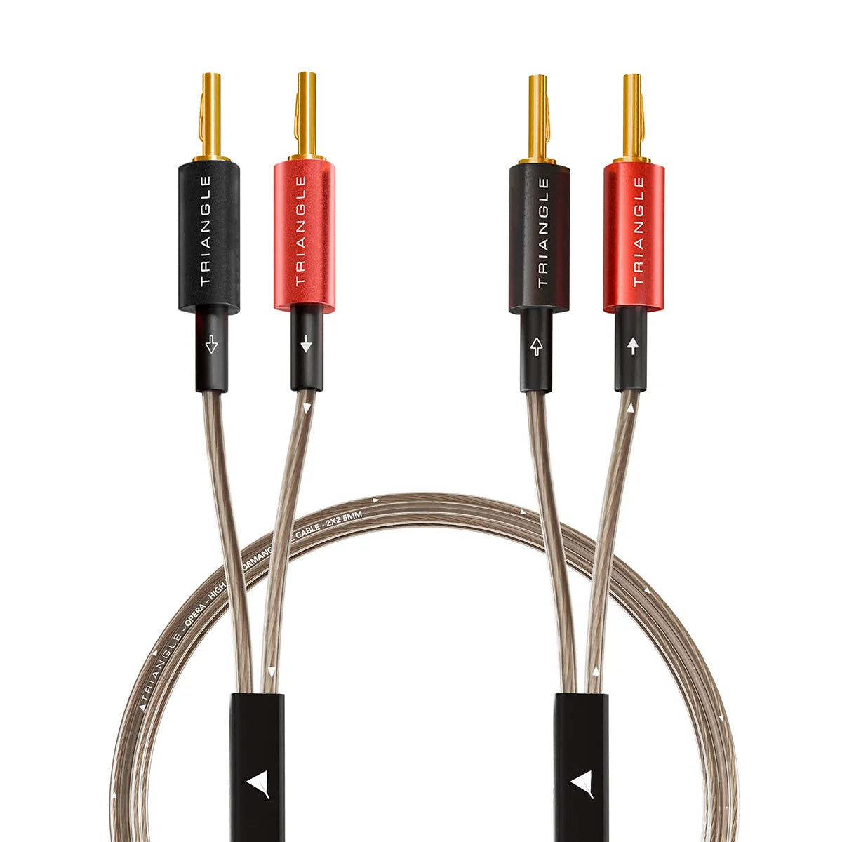 Triangle Opera Pre-Mounted Speaker Cables 2 x 2.5 m