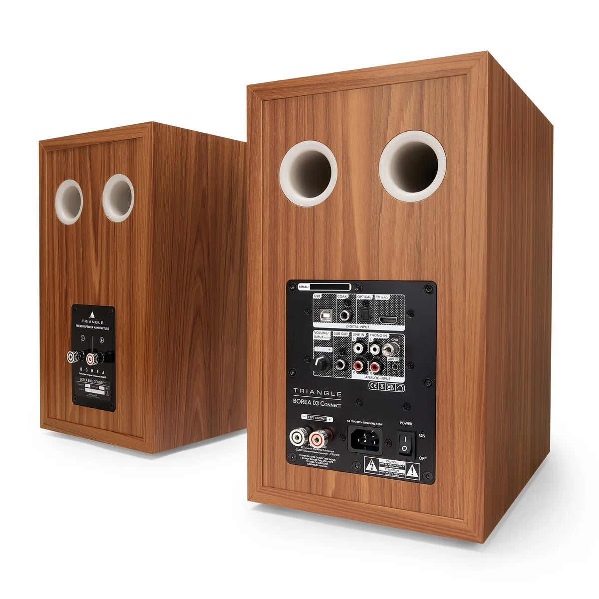 Triangle BR03 CONNECT Bluetooth Speakers Oak (1 pair)