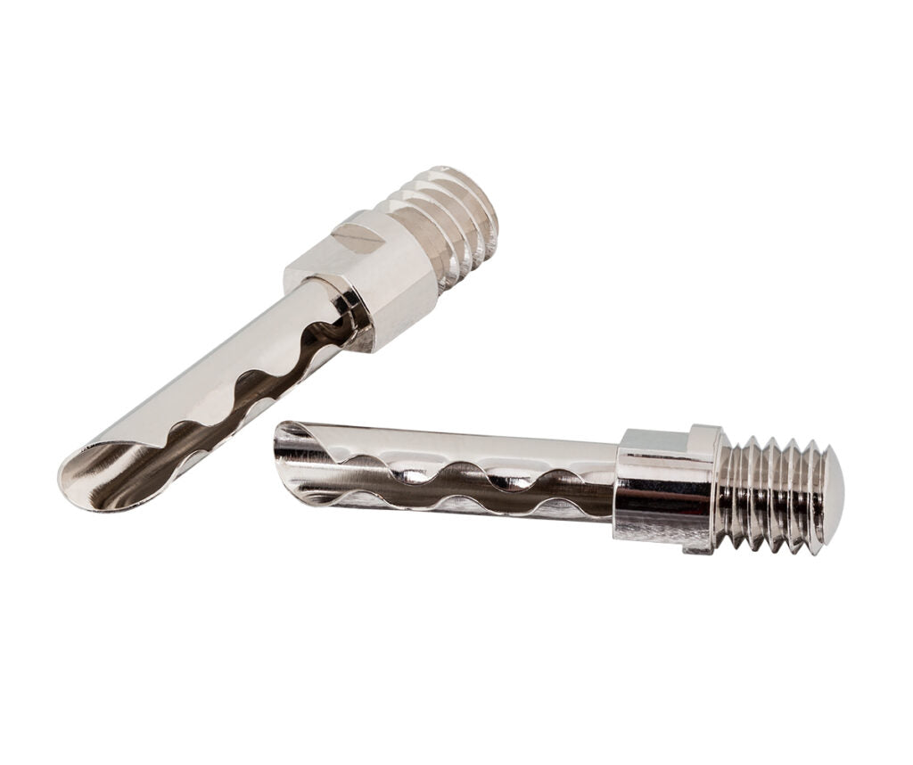 Supra Combicon Banana Pin M6 Rhodium Connector 1pc