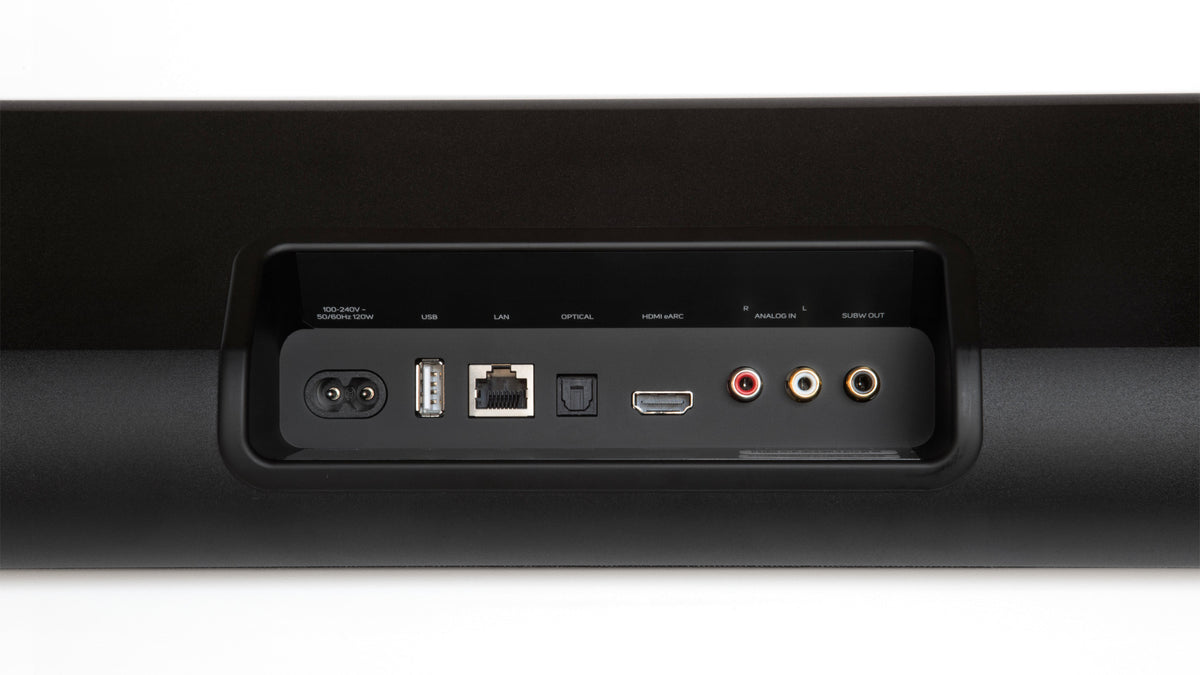 Bluesound Pulse Cinema Mini Smart WiFi Soundbar with Dolby Atmos - Black