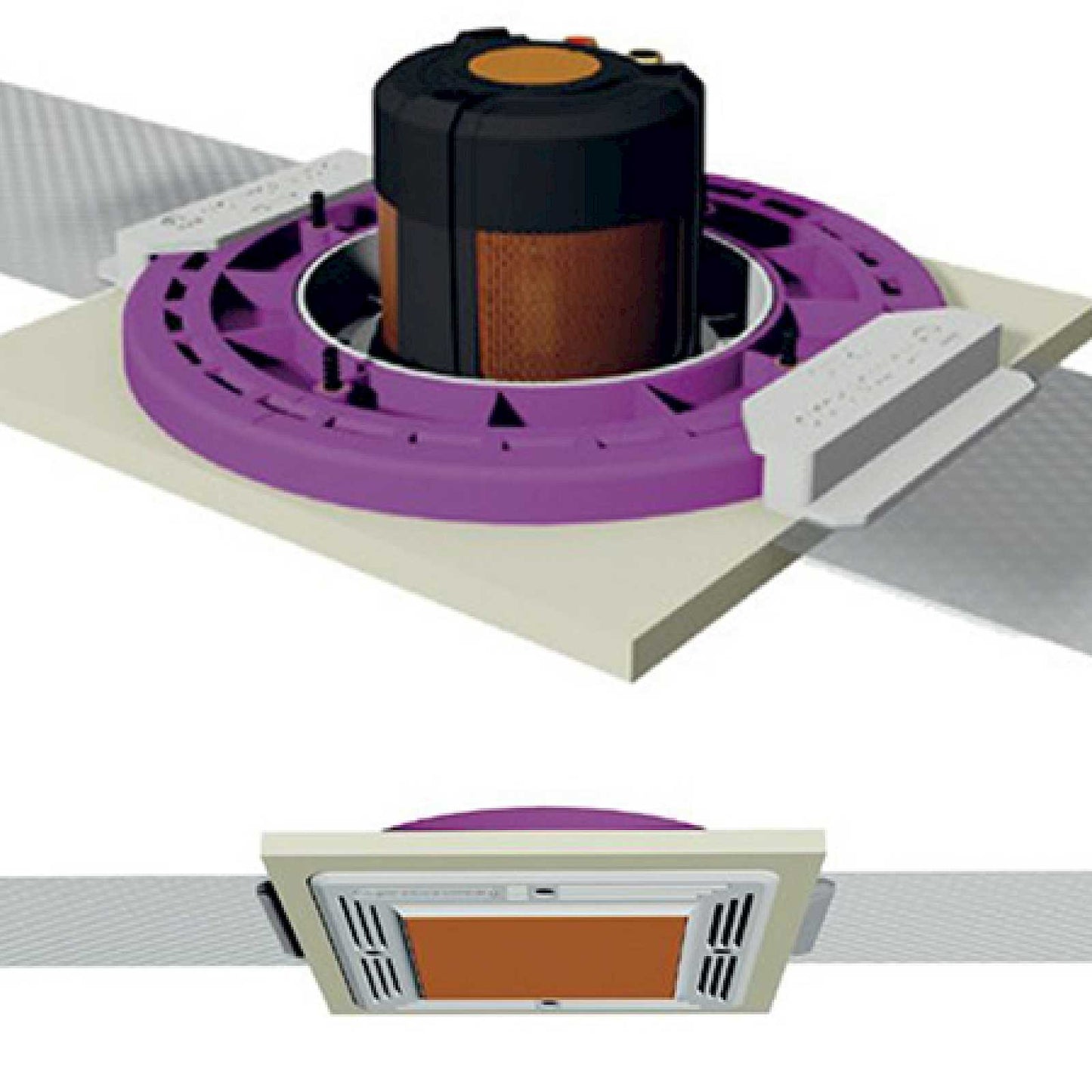 Monitor Audio CFB3-SQ Architectural Speaker Pre-Construction Bracket