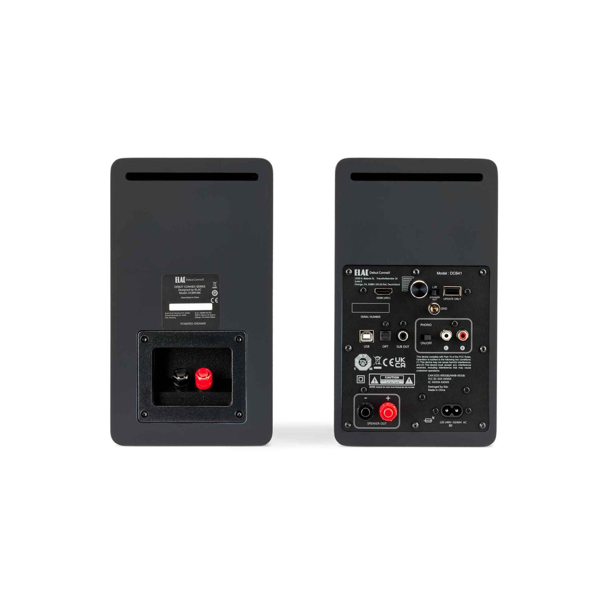 Elac Debut ConneX DCB41 Powered Speakers (1 Pair) - Royal Blue