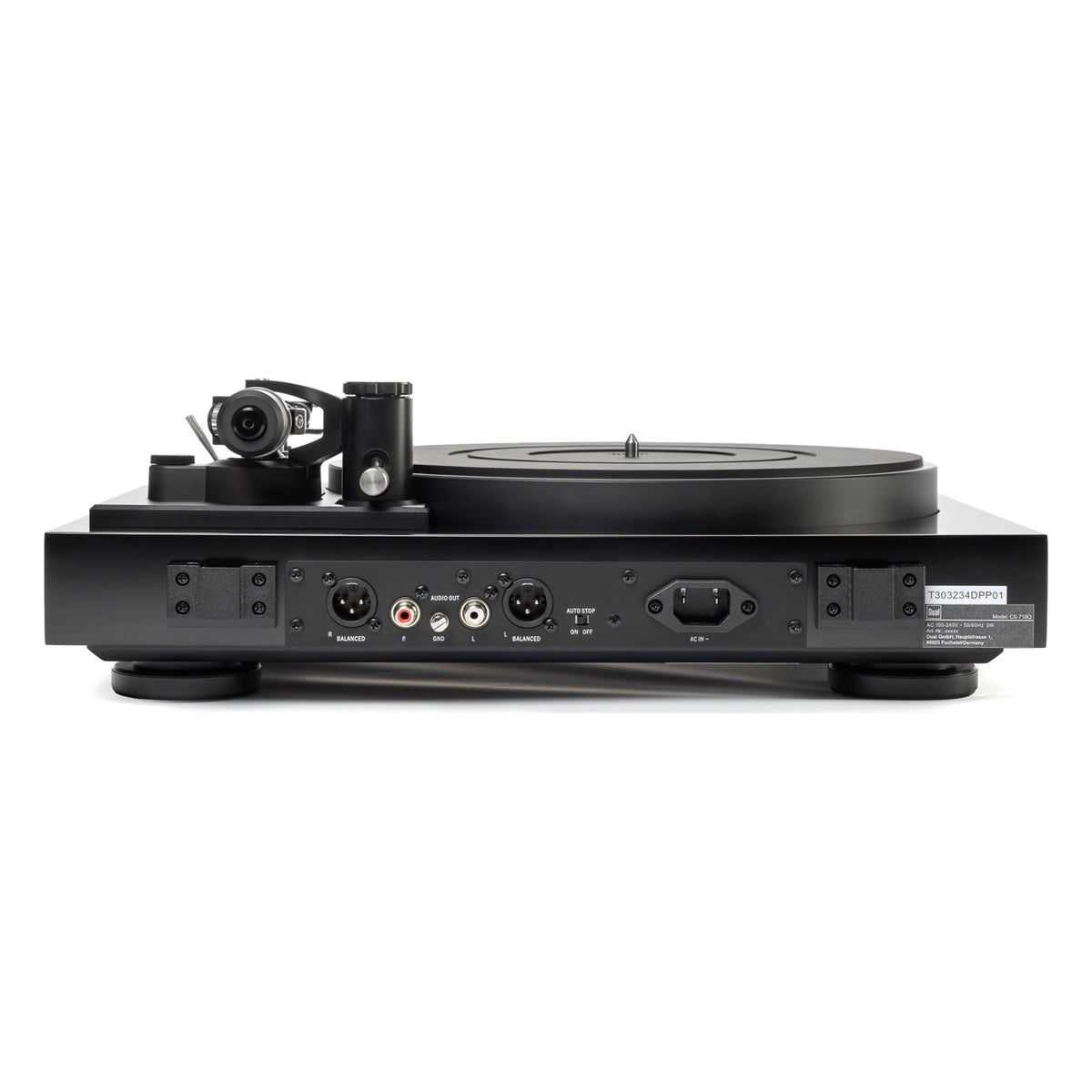 DUAL CS 718Q Direct-Drive Reference Turntable with Ortofon Cartridge