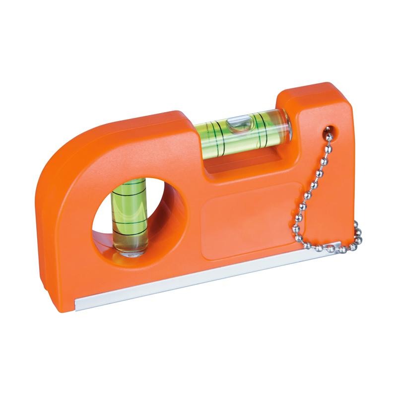 Dynavox Magnetic Cross Spirit Level Orange