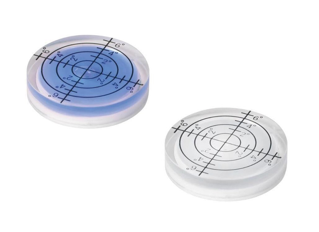 Dynavox Spirit Level 32 x 7 mm Blue and White Set of 2