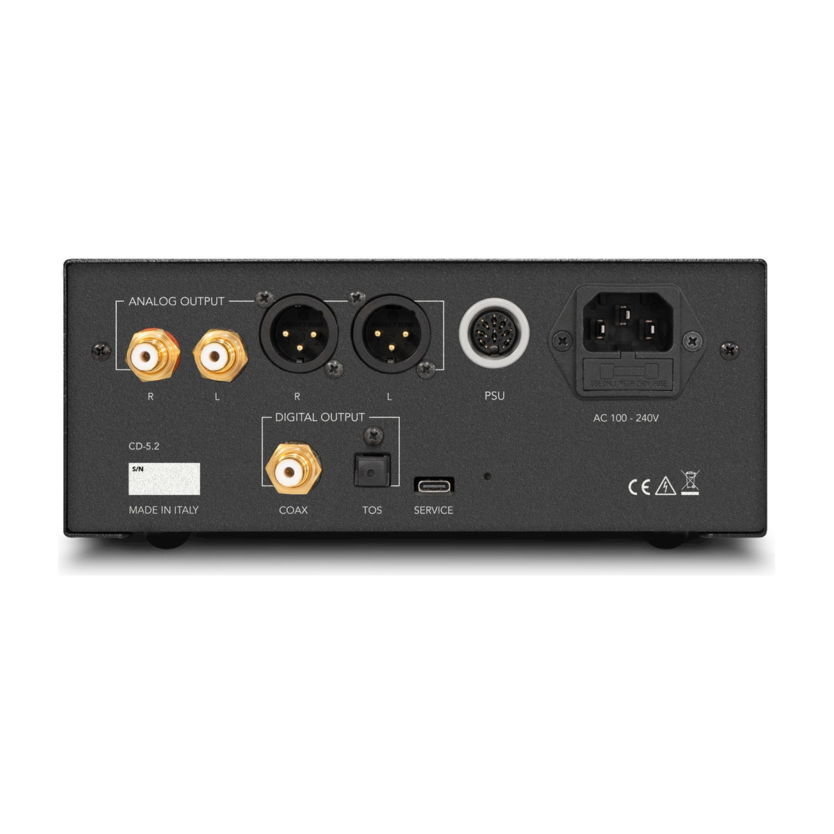 Gold Note CD-5.2 CD Player Black