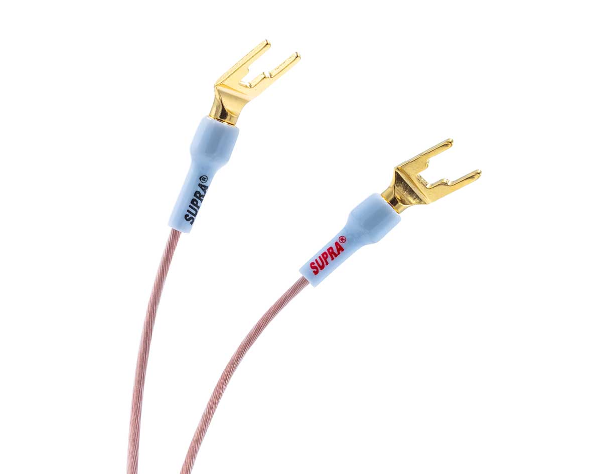 Supra Ground Phono Cable with Spades 1.5m