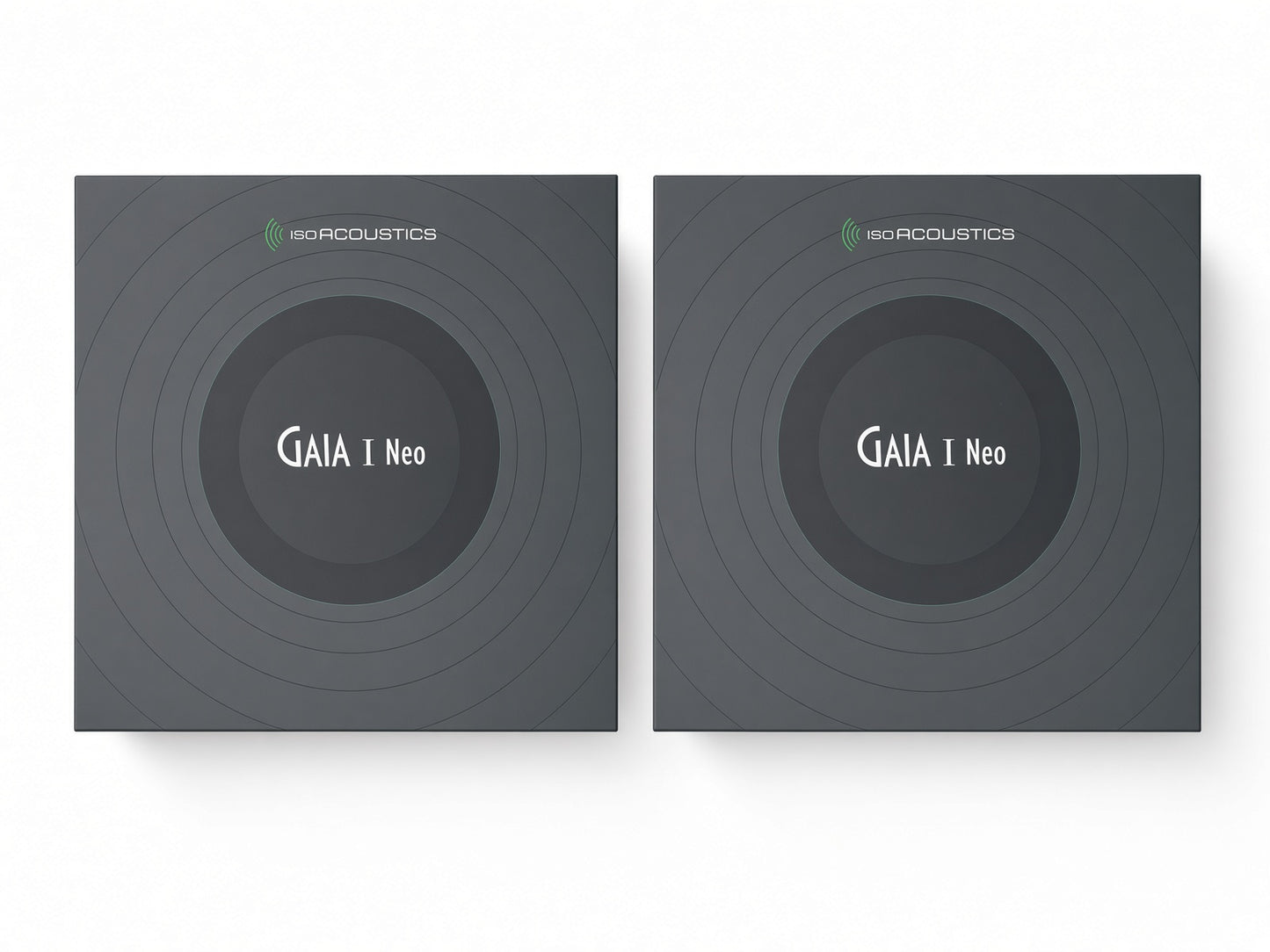 IsoAcoustics GAIA I Neo black speaker isolation feets (2 Sets = 8 pcs)