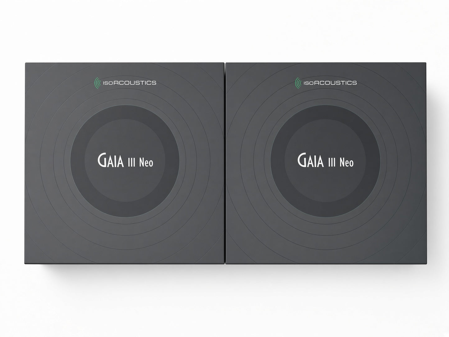 IsoAcoustics GAIA III Neo dark chrome speaker isolation feets (2 Sets = 8 pcs)