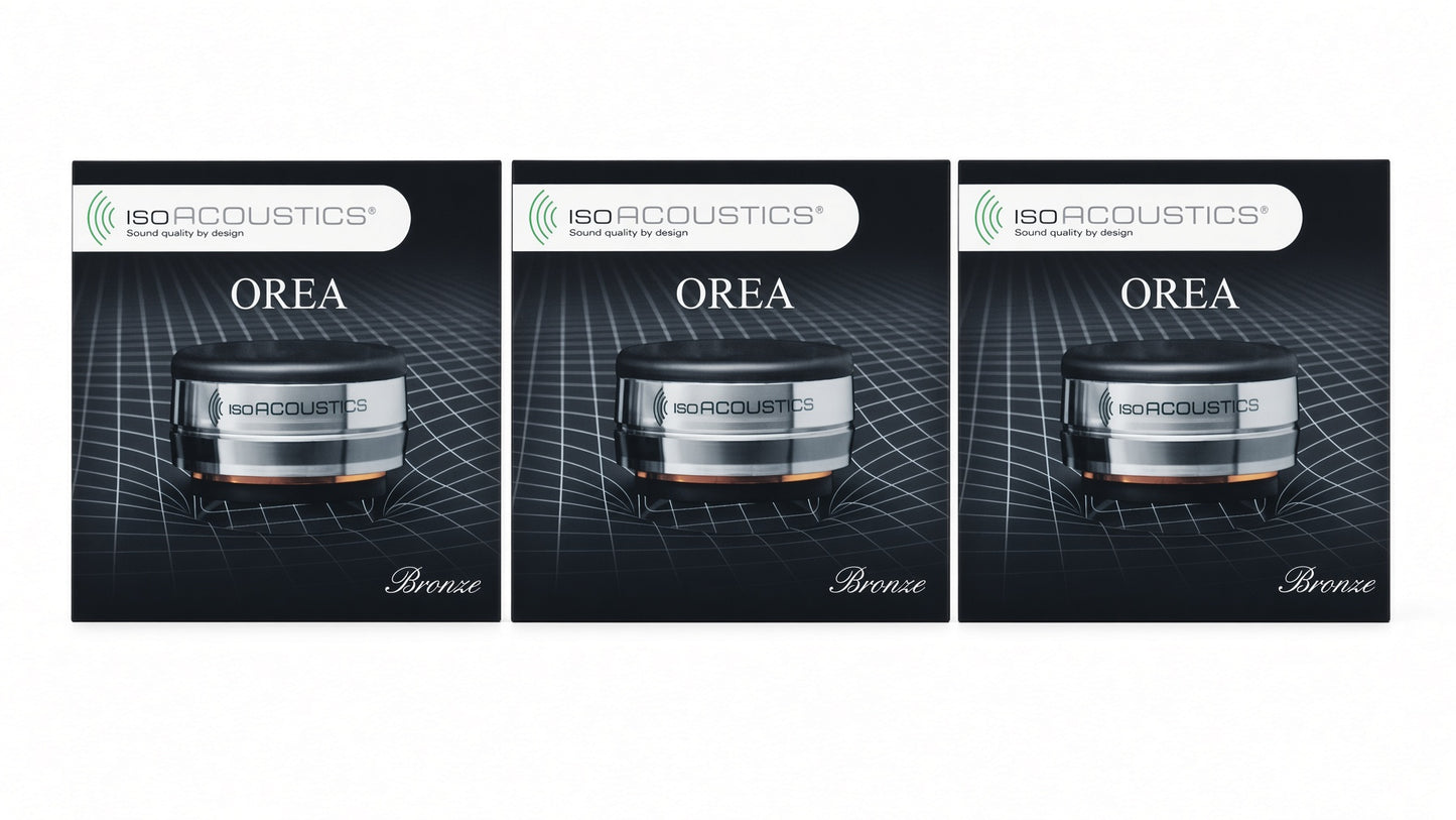 IsoAcoustics Orea Bronze audio isolation feets (3 Pcs pack)