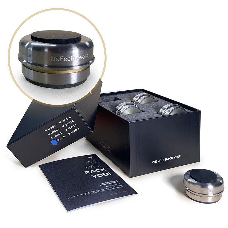 BASSOCONTINUO Ultra Feet speaker isolation feets