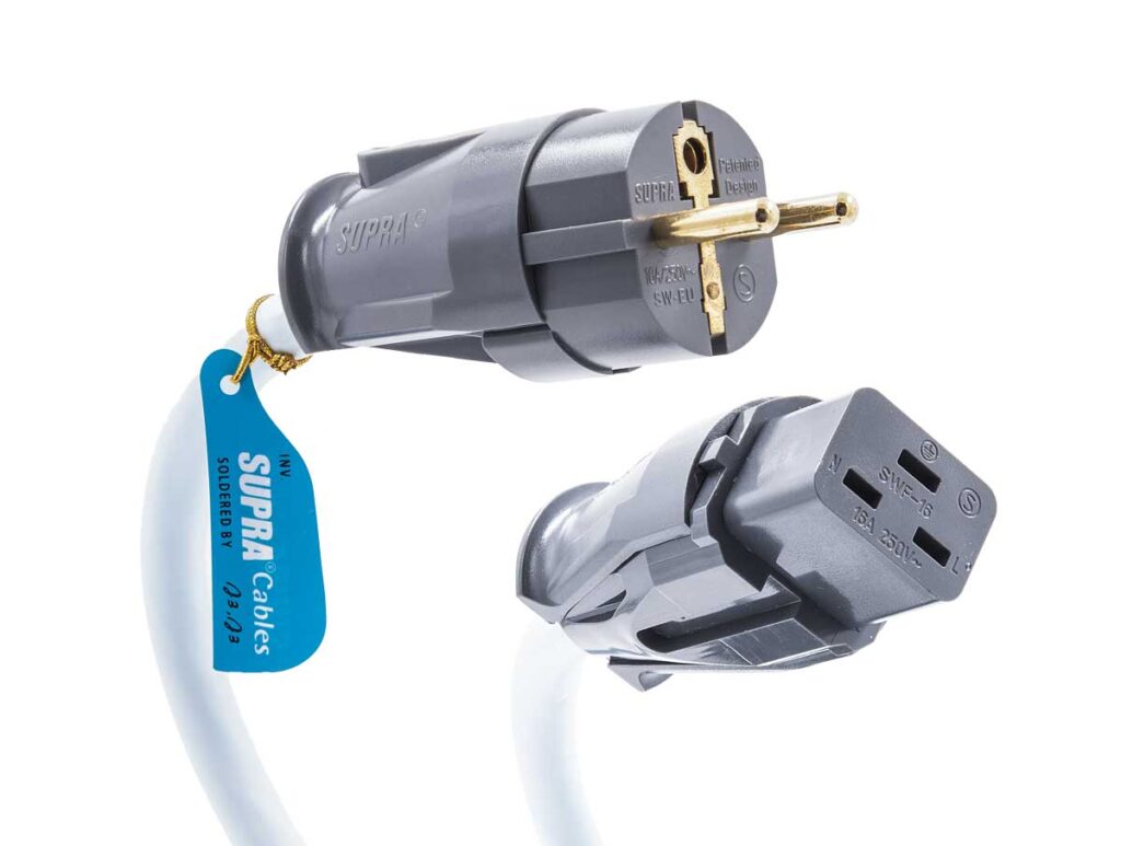 Supra Lorad 2.5 CS-EU 16A Mains Power Cable 4m