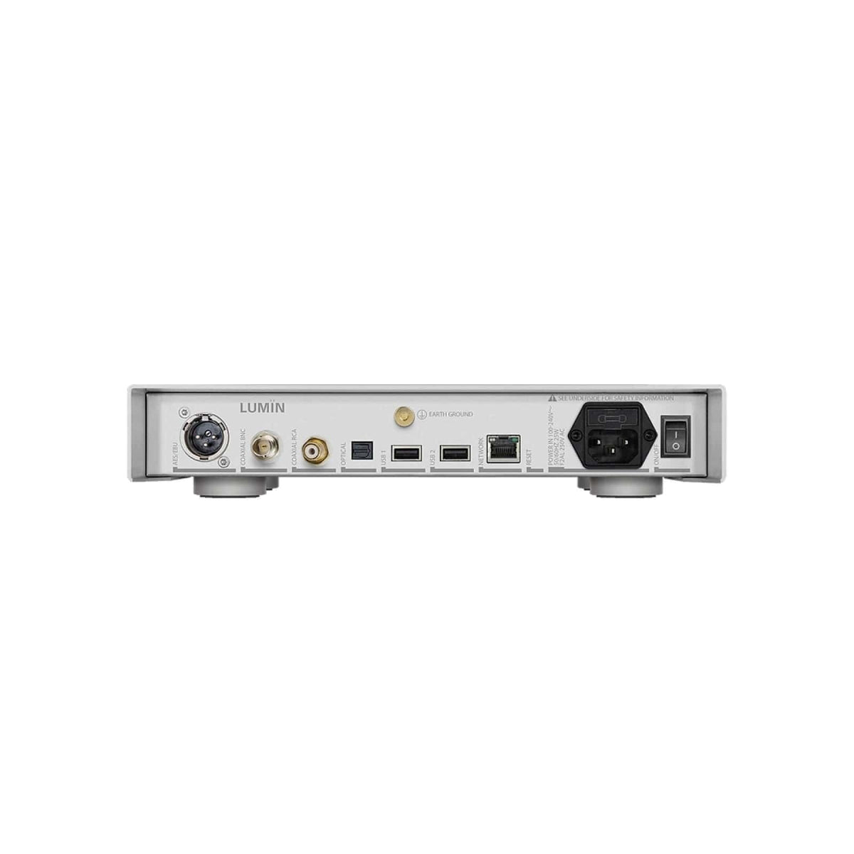 Lumin U2 Mini Network Music Transport Silver