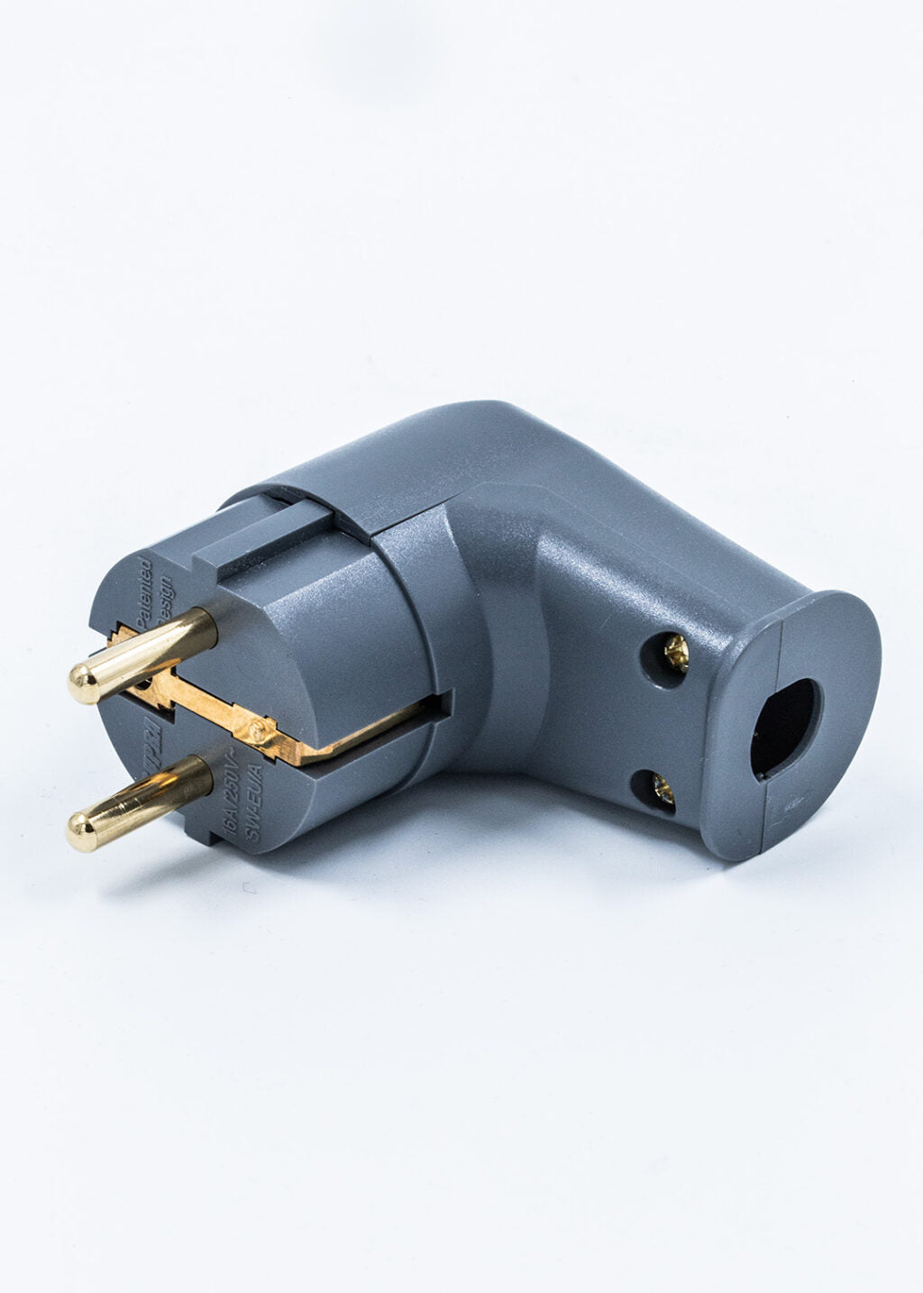 Supra Mains Power Male Plug SW-EU Angled