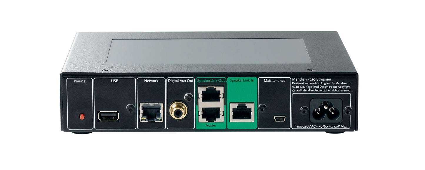 Meridian 210 Roon Ready Network Audio Streamer with Digital Output