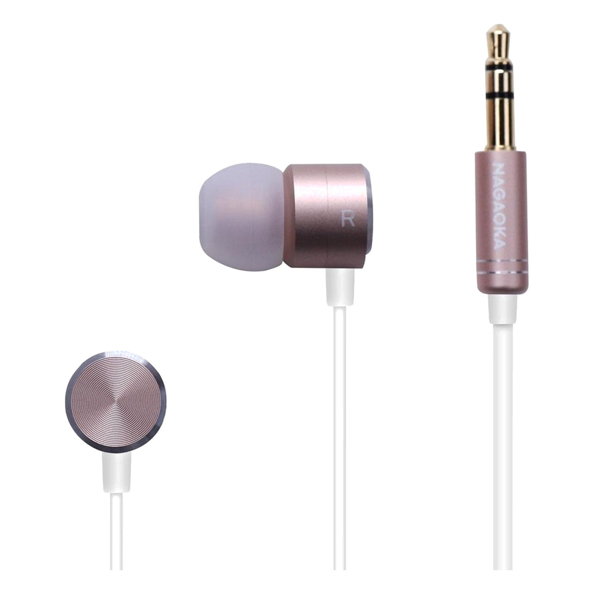 Nagaoka P908 Hi-Res In-Ear Headphones Gold