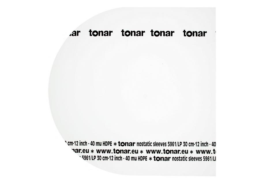 Tonar Nostatic Inner Sleeves for vinyl records (50-pack)