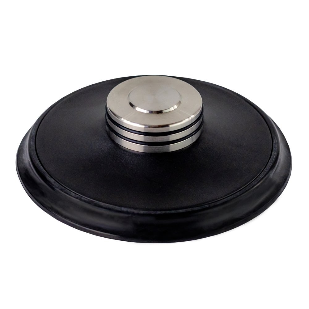 OKKI NOKKI RCCN-LC Stainless steel record clamp with label cover. Fits all RCM models